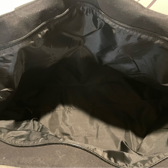 Victoria's Secret Black and Silver Sequin Tote Bag - Picture 3 of 10